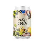 Pesti Soda citrom-lime ízű prebiotikus szóda 0,33l